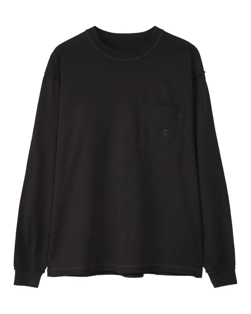 Maison Margiela long-sleeve shirt - Schwarz Schwarz
