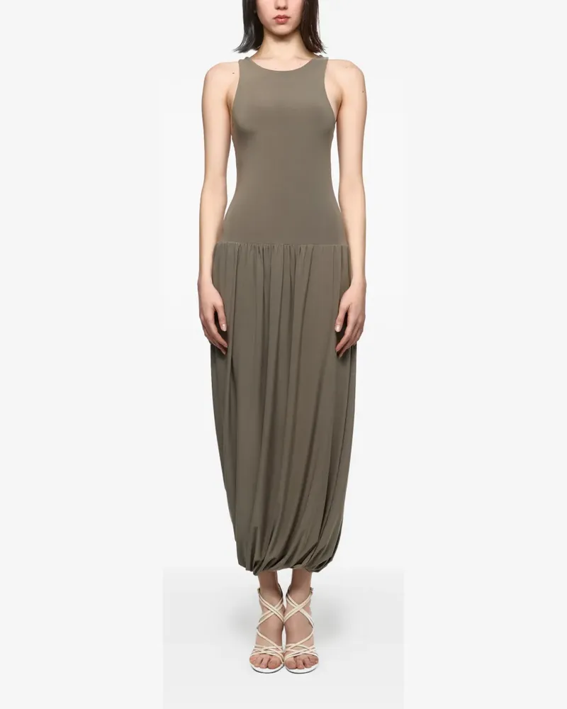 ATU Body Couture gathered midi dress - Grau Grau