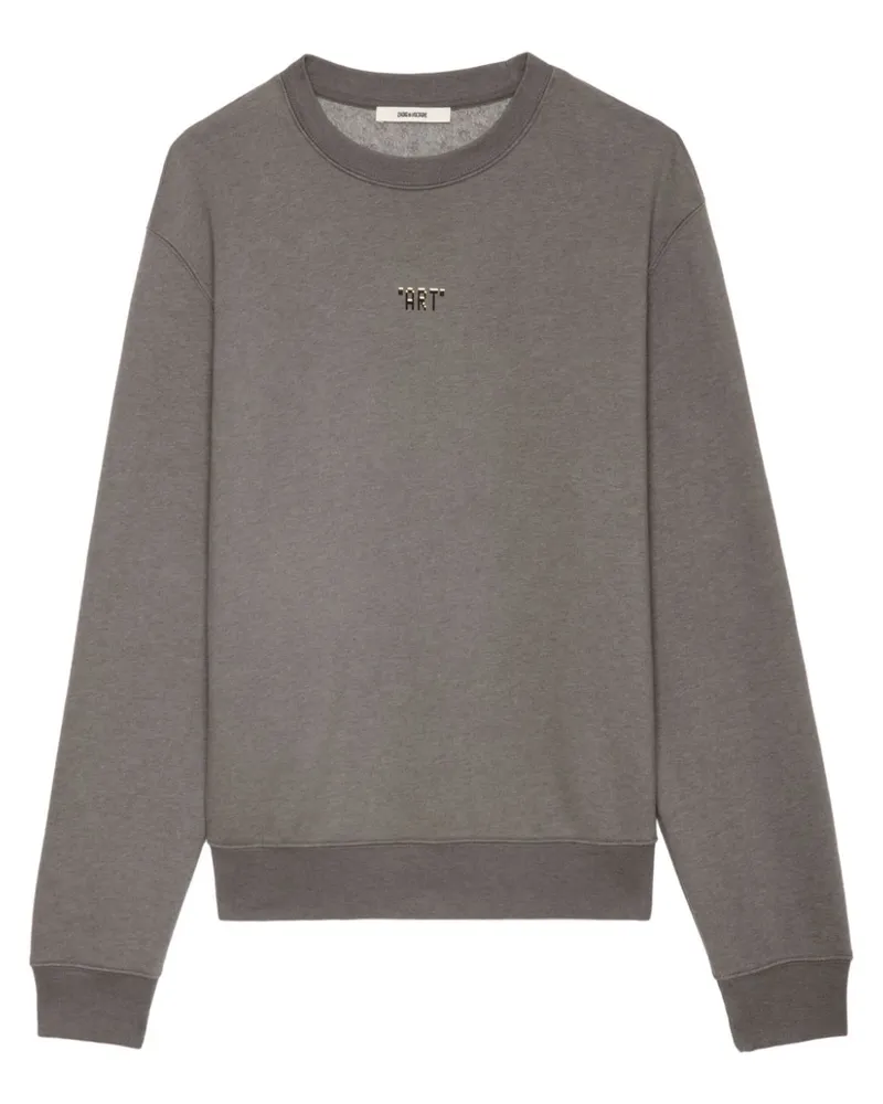 Zadig & Voltaire Simba Pullover mit Foto-Print - Grau Grau