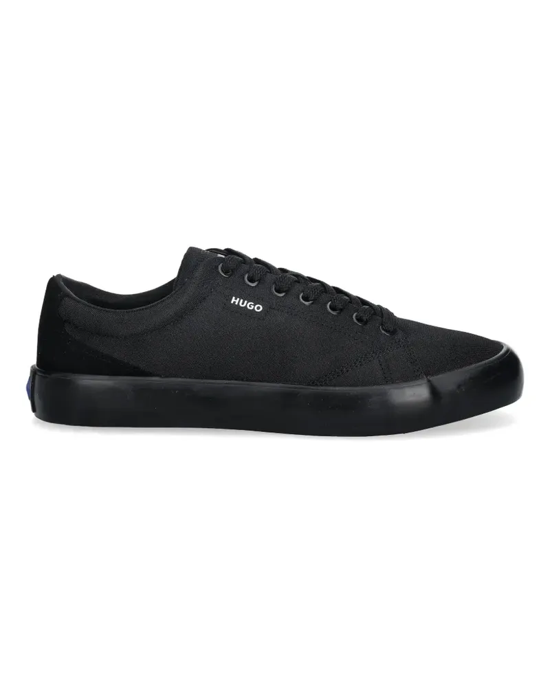 HUGO BOSS Sneakers mit Logo - Schwarz Schwarz