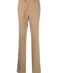 Corneliani Halbhohe Straight-Leg-Hose Nude