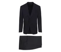 Geknöpfter Anzug - Blau