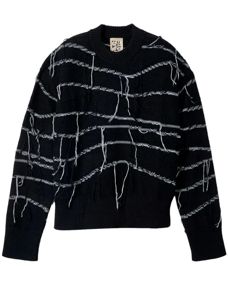 Camper Melierter Pullover - Schwarz Schwarz