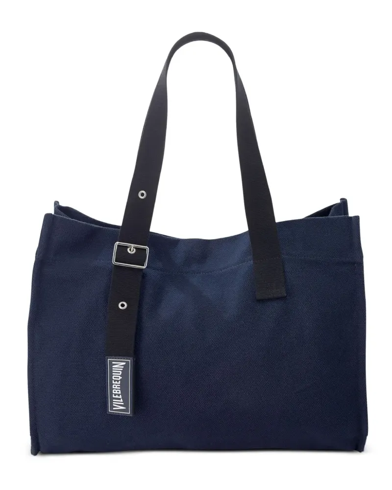 Vilebrequin Bagsu logo-detail shoulder bag - Blau Blau