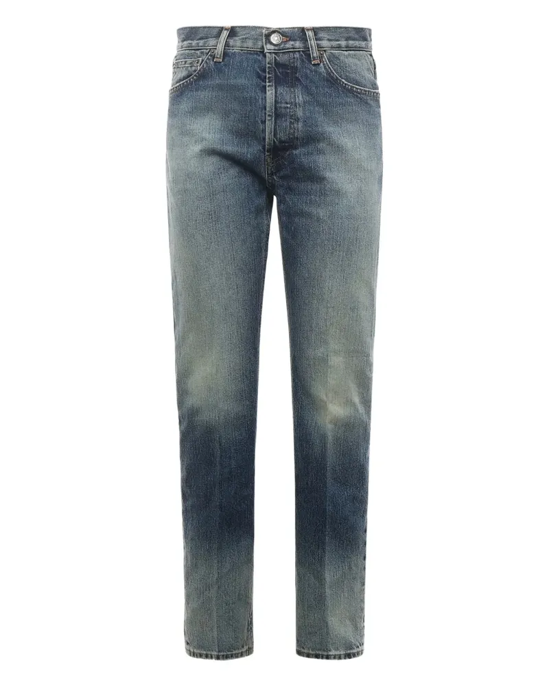 Dondup Jeans in Distressed-Optik - Blau Blau