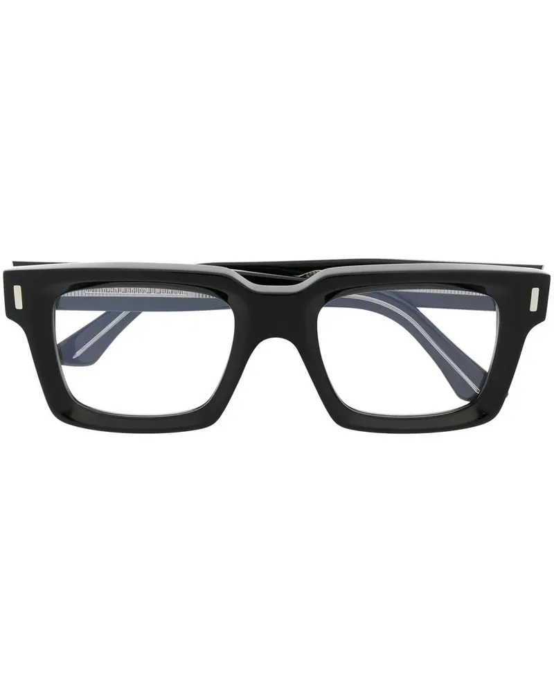 Cutler and Gross Brille mit dickem Gestell - Schwarz Schwarz