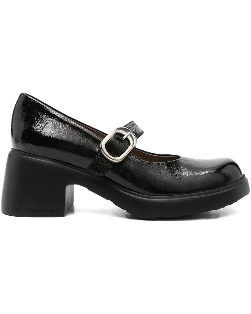 Wonders 60mm Flytres pumps - Schwarz Schwarz