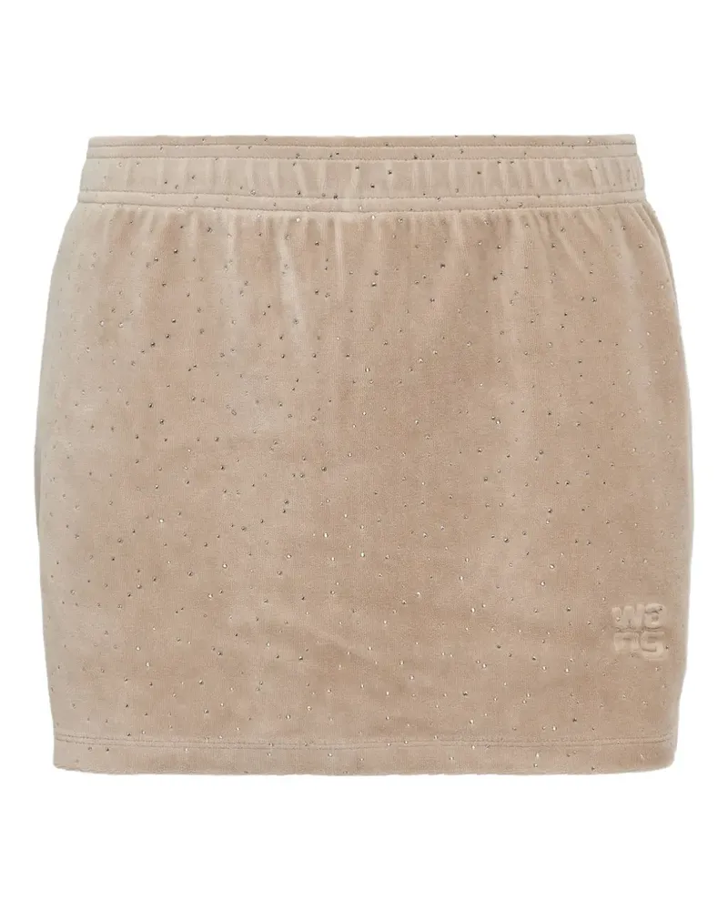 Alexander Wang Hosenrock mit Kristallen - Nude Nude