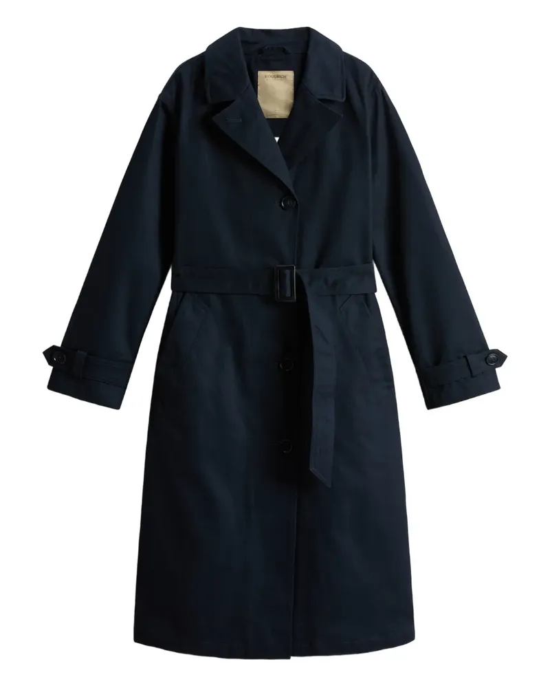 Woolrich Trenchcoat aus Baumwolle - Blau Blau