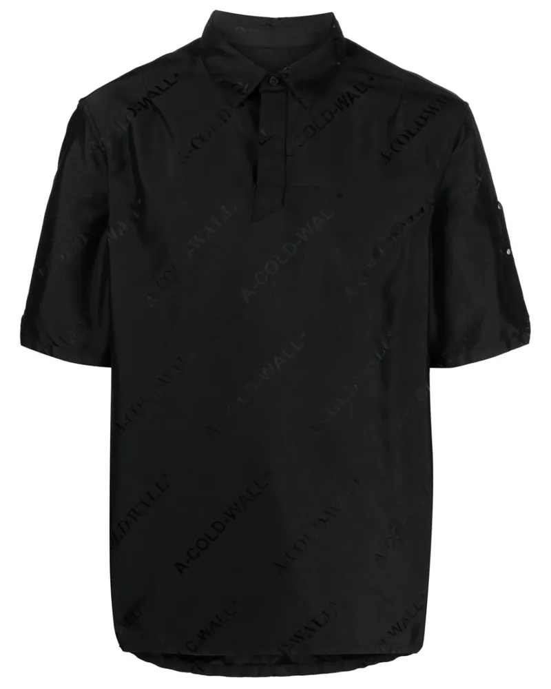 ACW* Hemd mit Logo-Print - Schwarz Schwarz