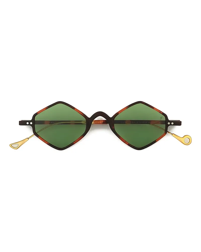 Eyepetizer Geometrische Duomo Sonnenbrille - Braun Braun