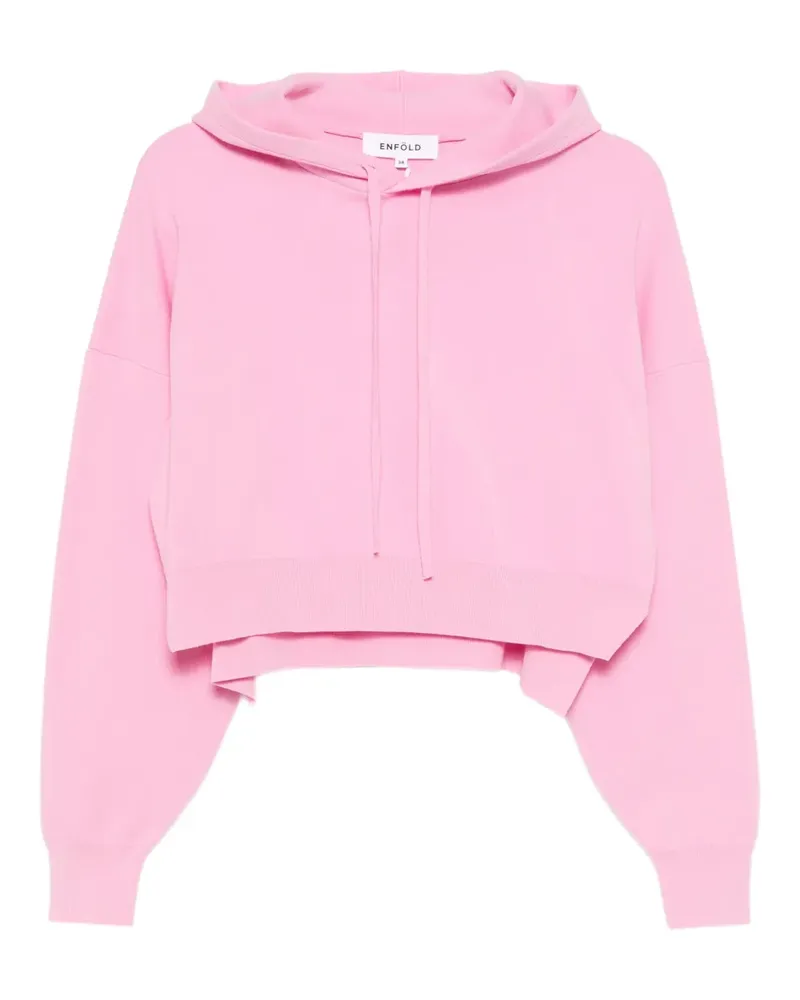 ENFÖLD Hoodie mit Kordelzug - Rosa Rosa