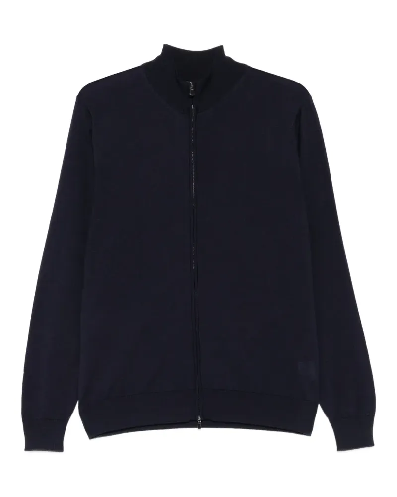 Filippo de Laurentiis Cardigan mit Reißverschluss - Blau Blau