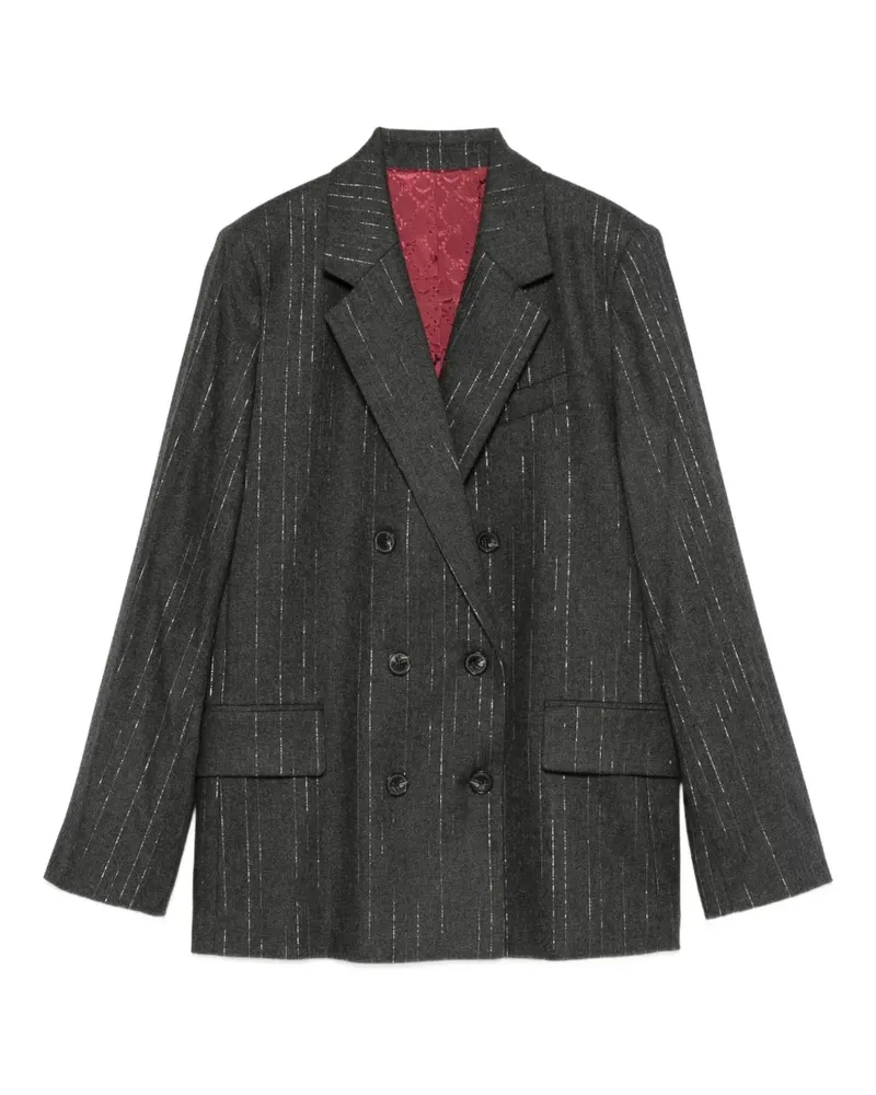 Zadig & Voltaire Doppelreihiges Sakko - Grau Grau