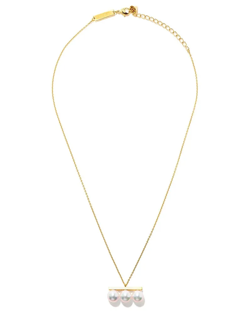 TASAKI 18kt 'Balance Class Collection Line' Gelbgoldhalskette Gold