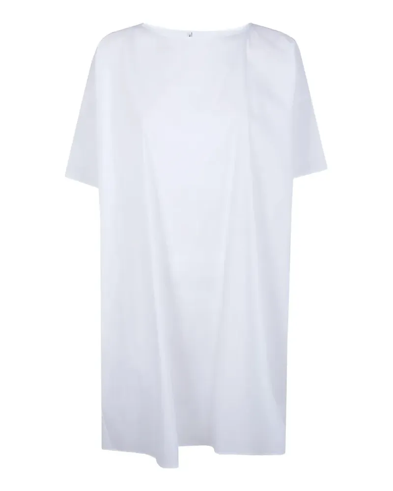 Liviana Conti short-sleeve midi dress - Weiß Weiß