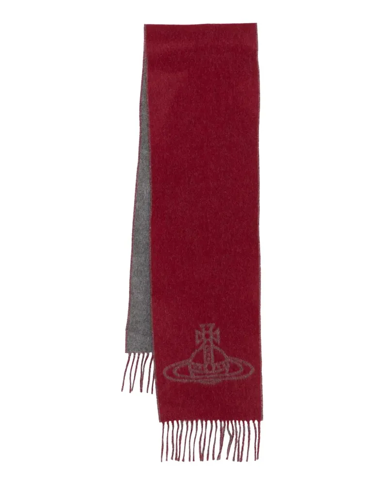 Vivienne Westwood Gemusterter Schal - Rot Rot