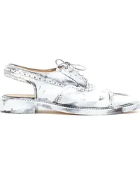 Maison Margiela Monster Bianchetto Slingback-Sandalen Weiß