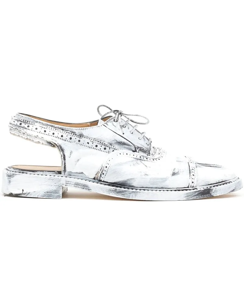 Maison Margiela Monster Bianchetto Slingback-Sandalen - Weiß Weiß