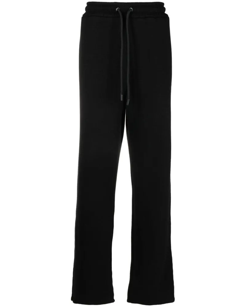 OFF-WHITE Jogginghose mit diagonalen Streifen - Schwarz Schwarz
