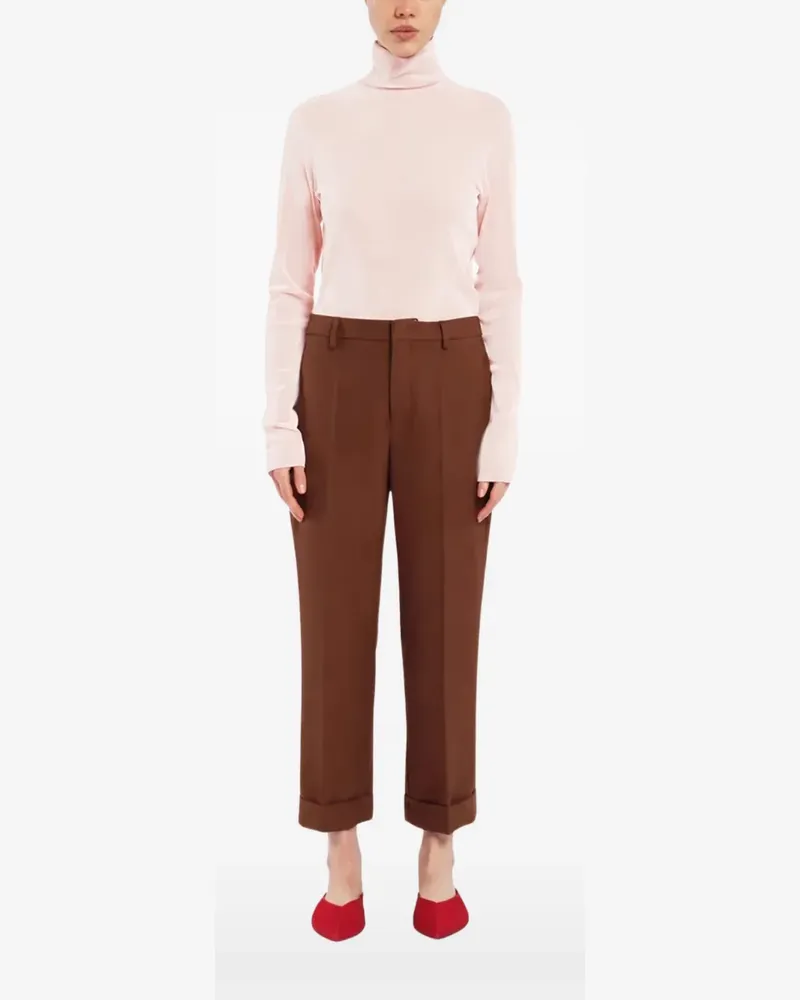 TELA roll-neck long-sleeve sweater - Rosa Rosa