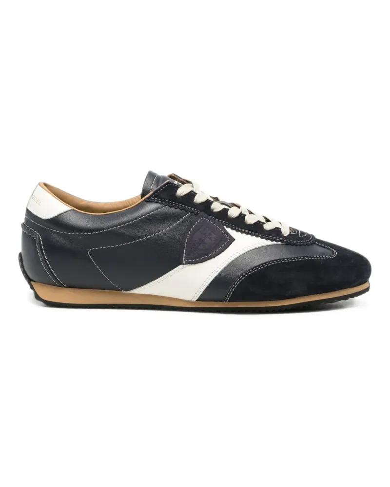 Philippe Model Planche Sneakers mit Einsätzen - Blau Blau