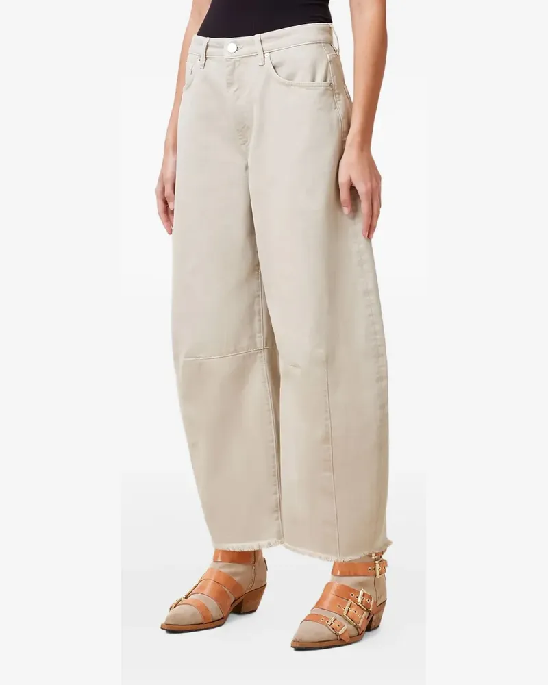 AllSaints Ausgefranste Jeans - Nude Nude