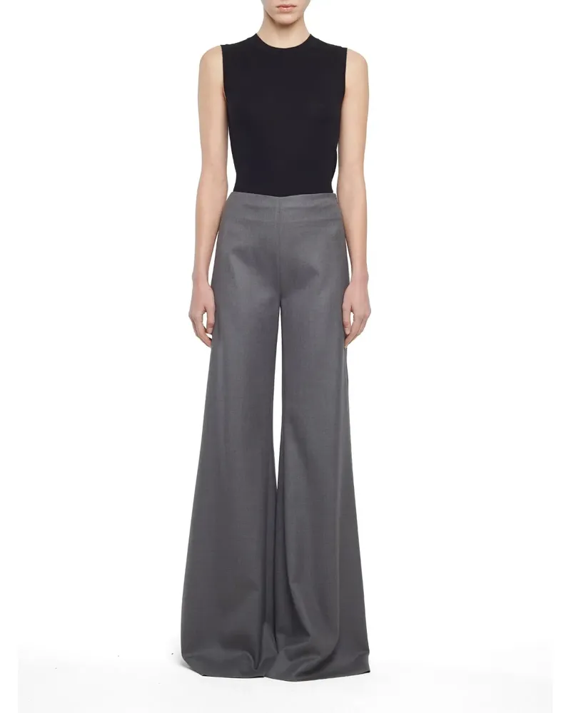 Adam Lippes Hose mit hohem Bund - Grau Grau