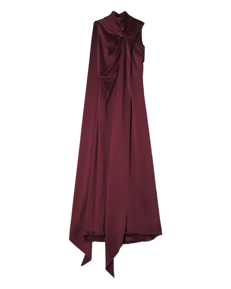 Lanvin Jumpsuit mit Stehkragen - Rot Rot