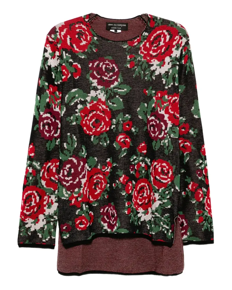 Comme des Garçons Pullover mit Jacquard - Schwarz Schwarz