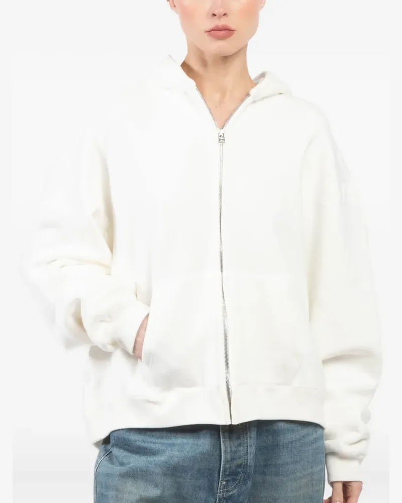 Aya Muse Hoodie aus Bio-Baumwolle - Weiß Weiß