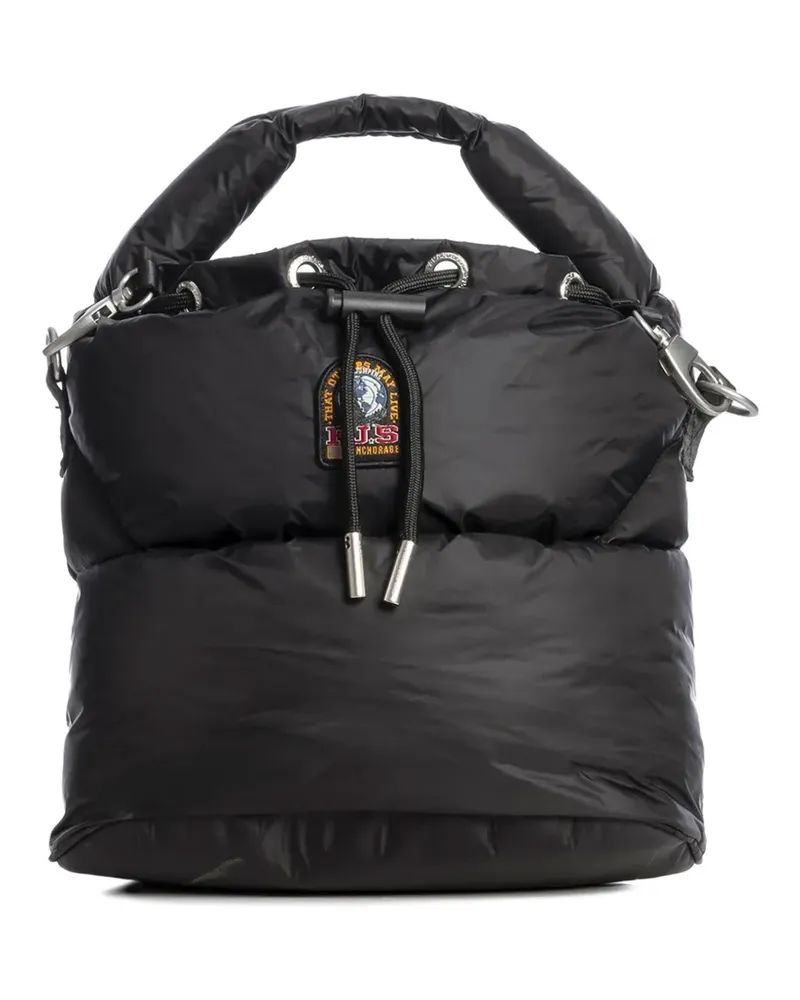 Parajumpers Beuteltasche mit Kordelzug - Schwarz Schwarz