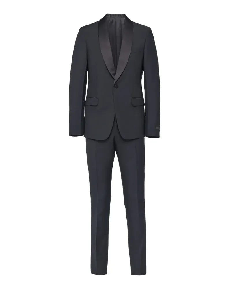 Prada Einreihiger Smoking - Schwarz Schwarz