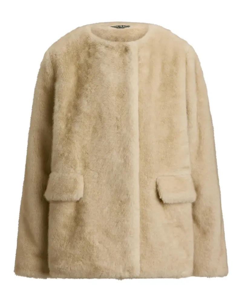 Ralph Lauren Mantel mit rundem Ausschnitt - Nude Nude