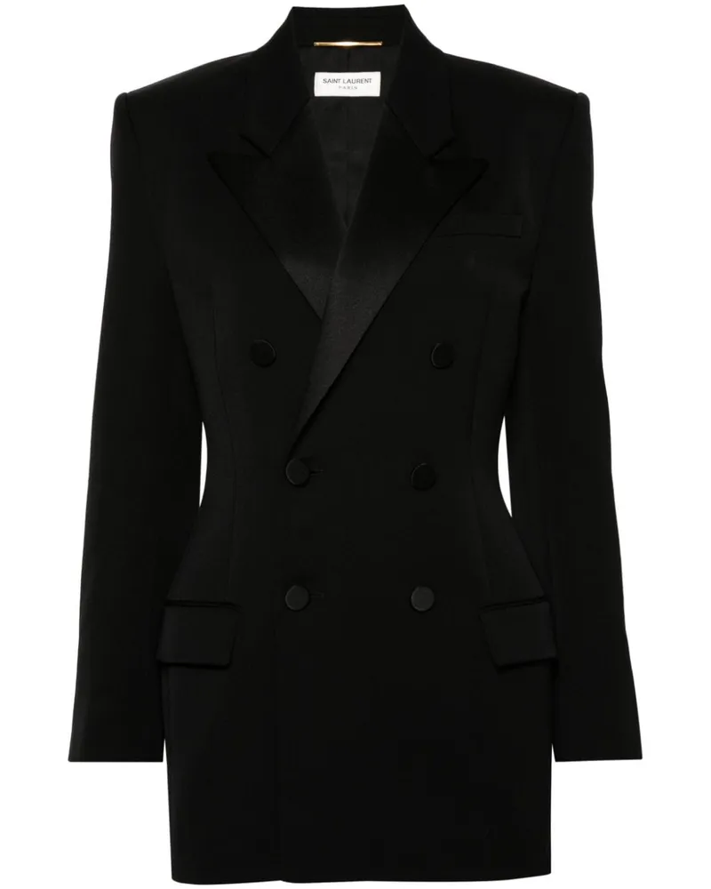 Saint Laurent Klassisches Sakko - Schwarz Schwarz