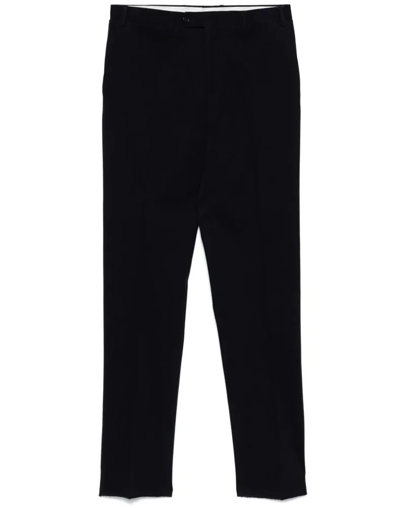 Canali Hose mit geradem Bein - Blau Blau
