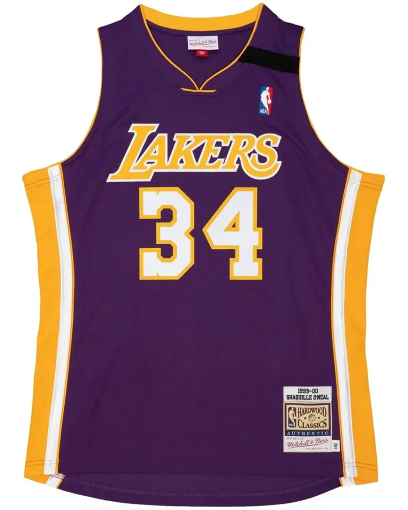 Mitchell & Ness NBA LA Lakers 1999 Shaquille O'Neal Trikot - Violett Violett