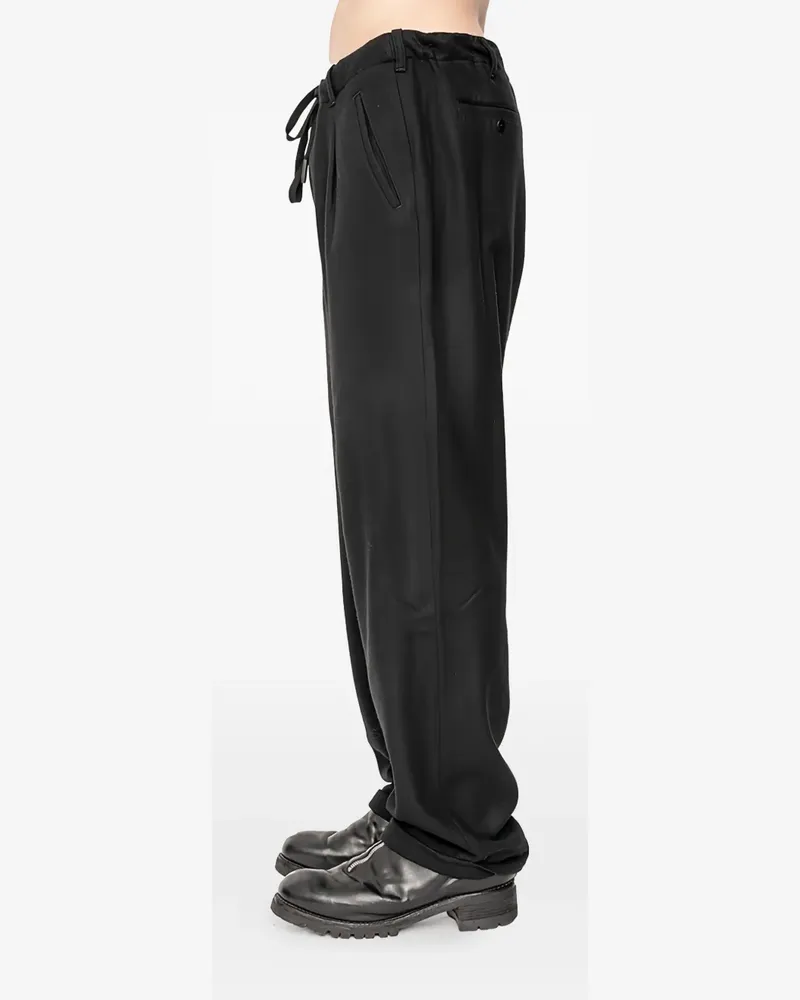 Andrea Ya'aqov drawstring-waist trousers - Schwarz Schwarz