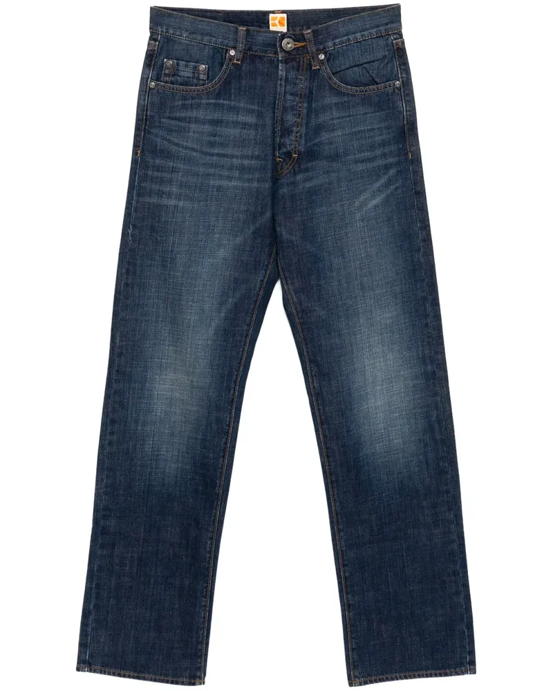 HUGO BOSS Jeans mit geradem Bein - Blau Blau