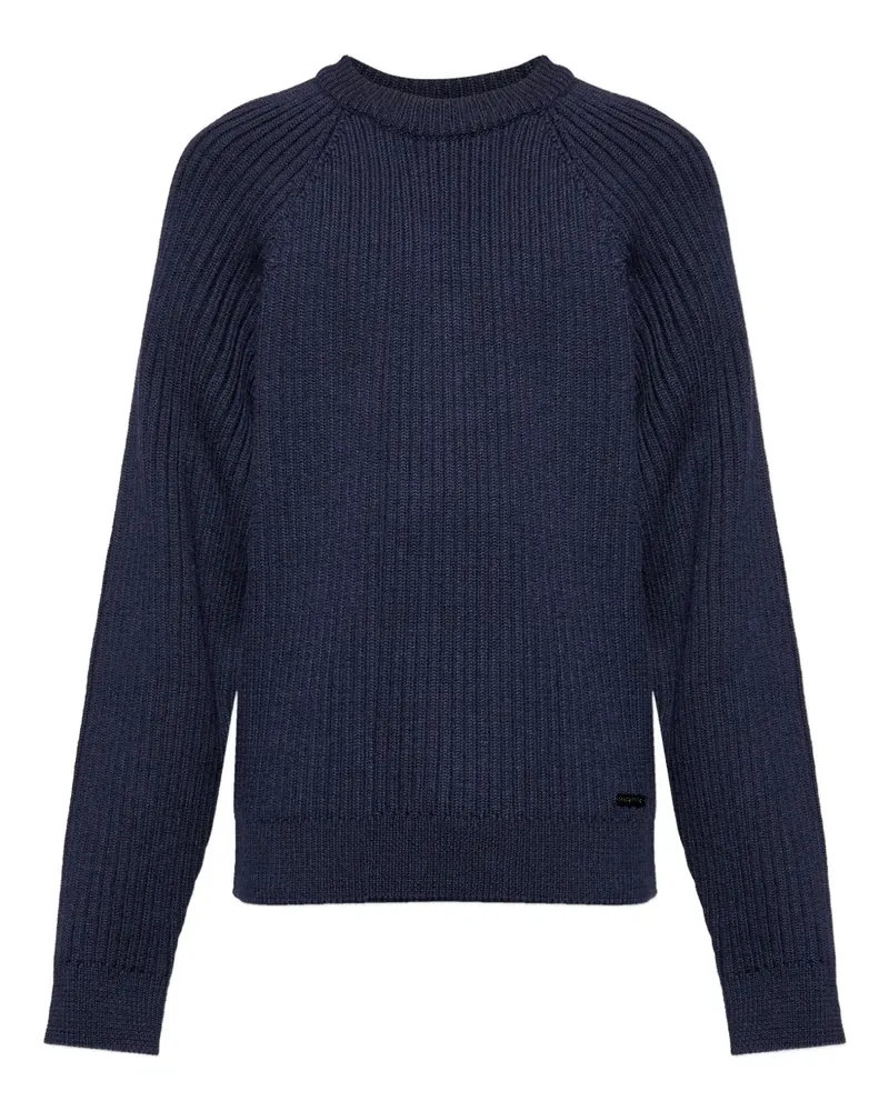 Dsquared2 ribbed crewneck sweater - Blau Blau