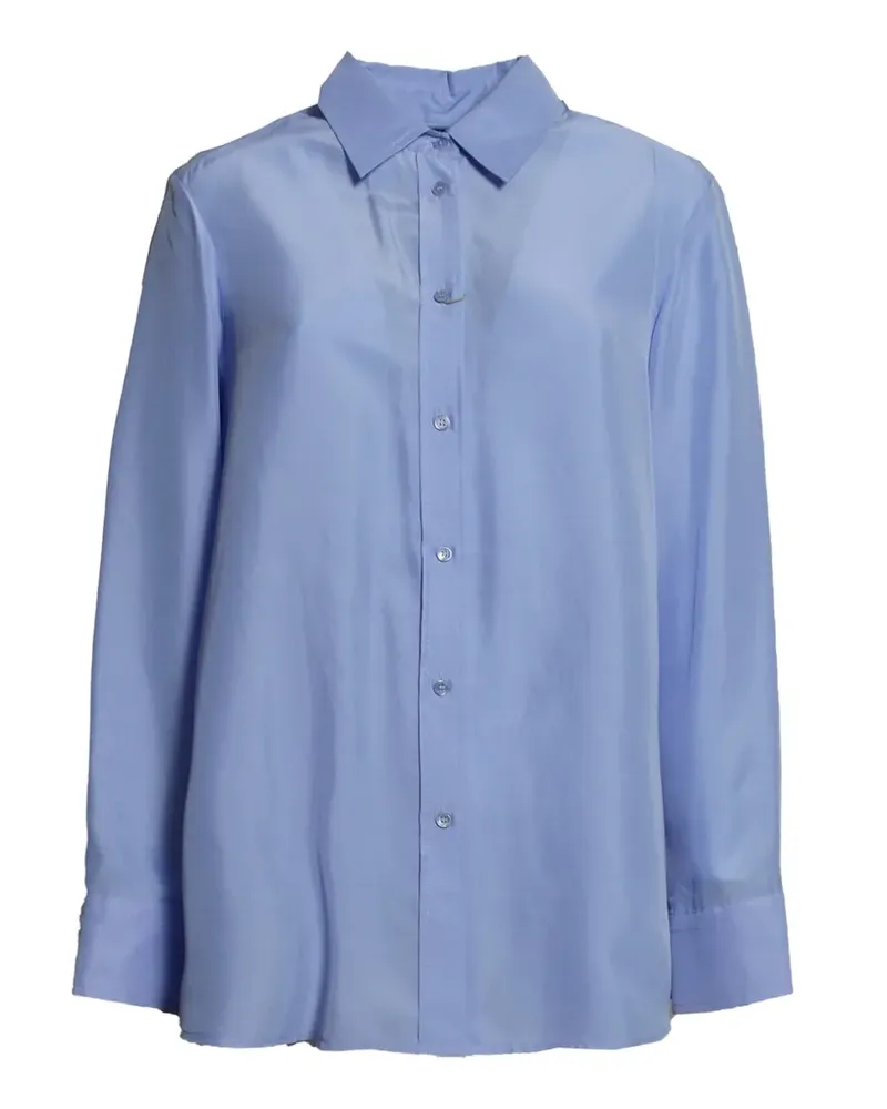 Max Mara button-down long-sleeve shirt - Blau Blau