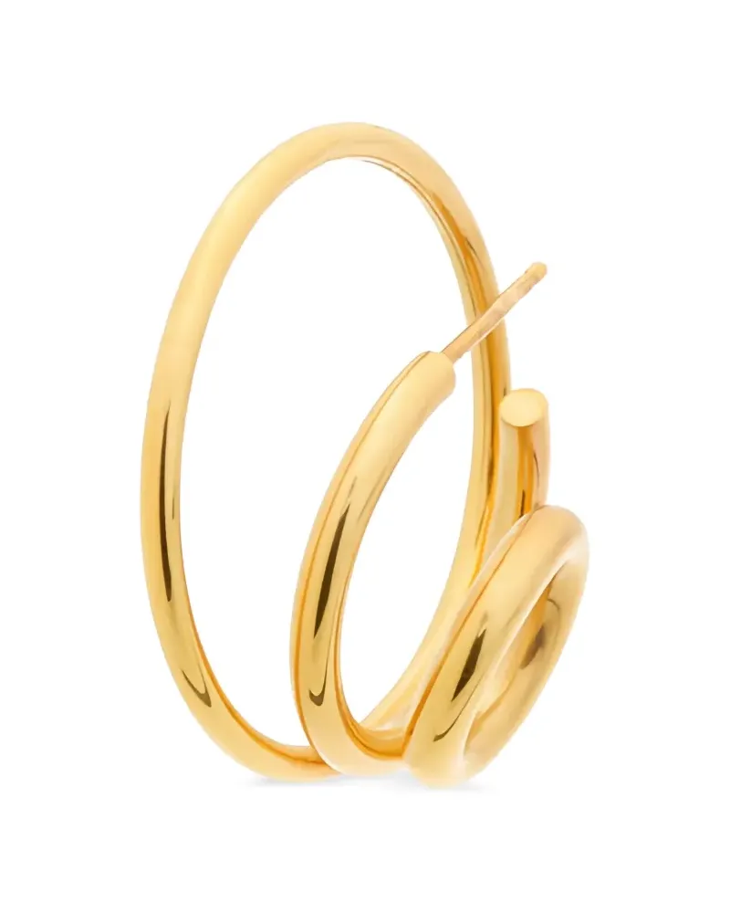 Charlotte Chesnais Großer 'Ricoché' Ohrring - Metallic Metallic