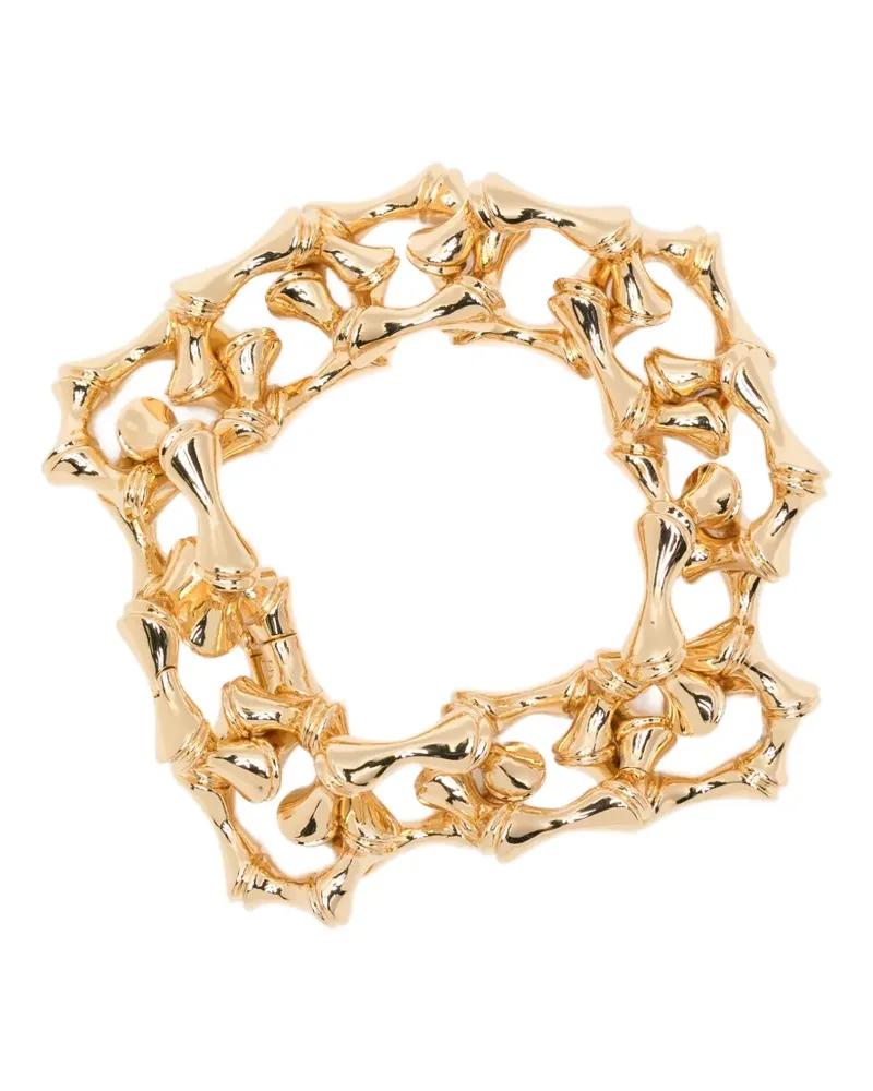 Eddie Borgo Gliederarmband im Bambus-Design - Gold Gold