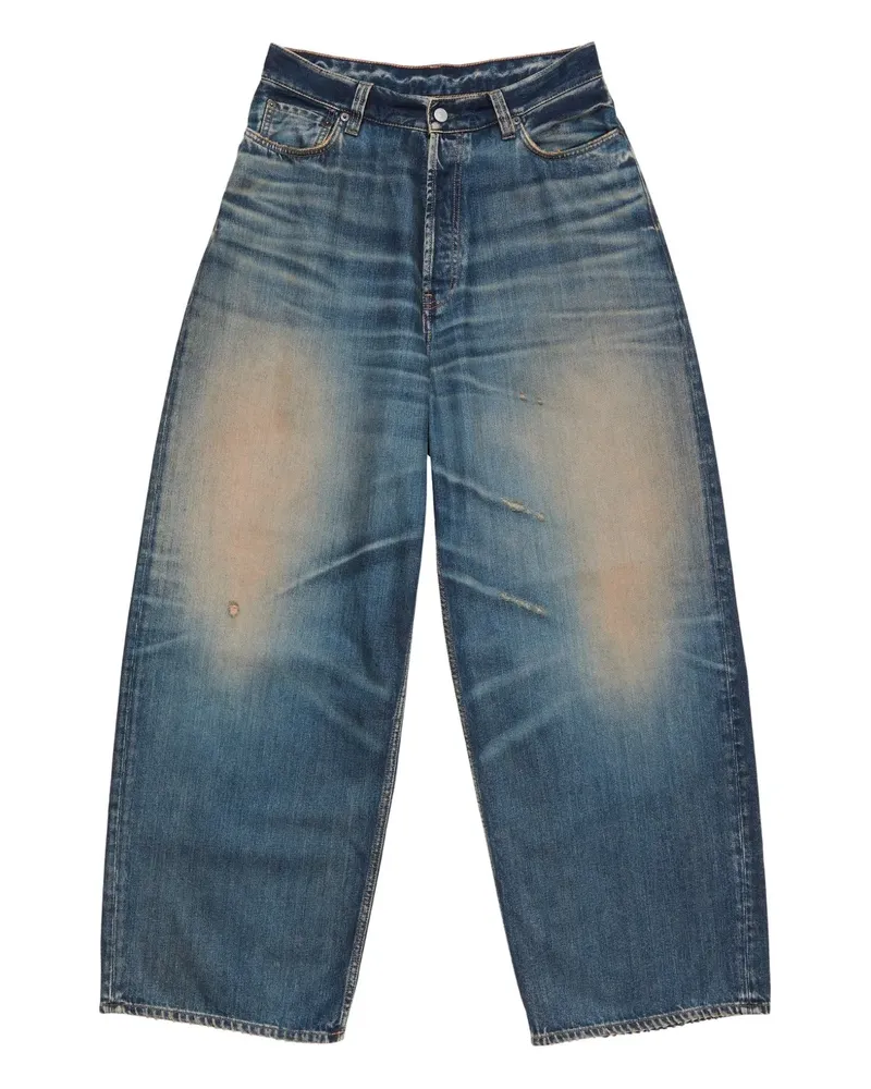 Acne Studios Ausgeblichene Jeans - Blau Blau