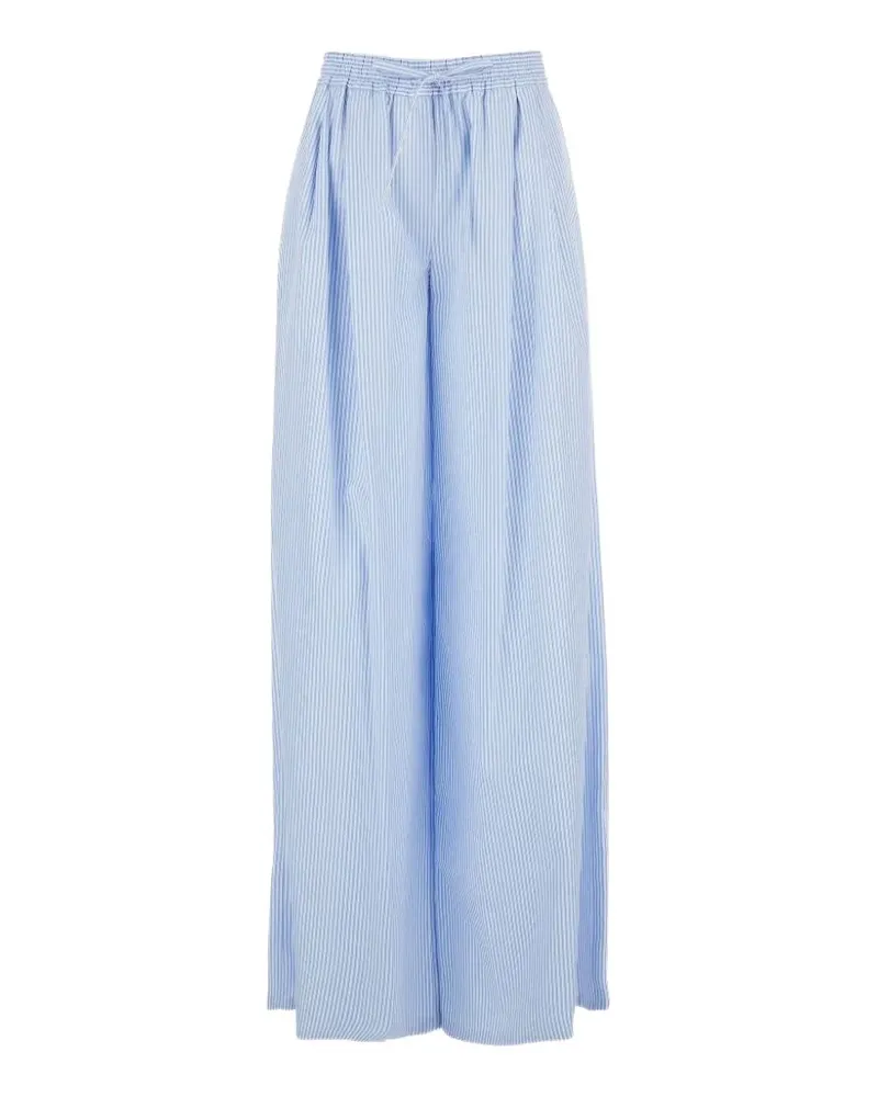Dolce & Gabbana striped pleated trousers - Blau Blau