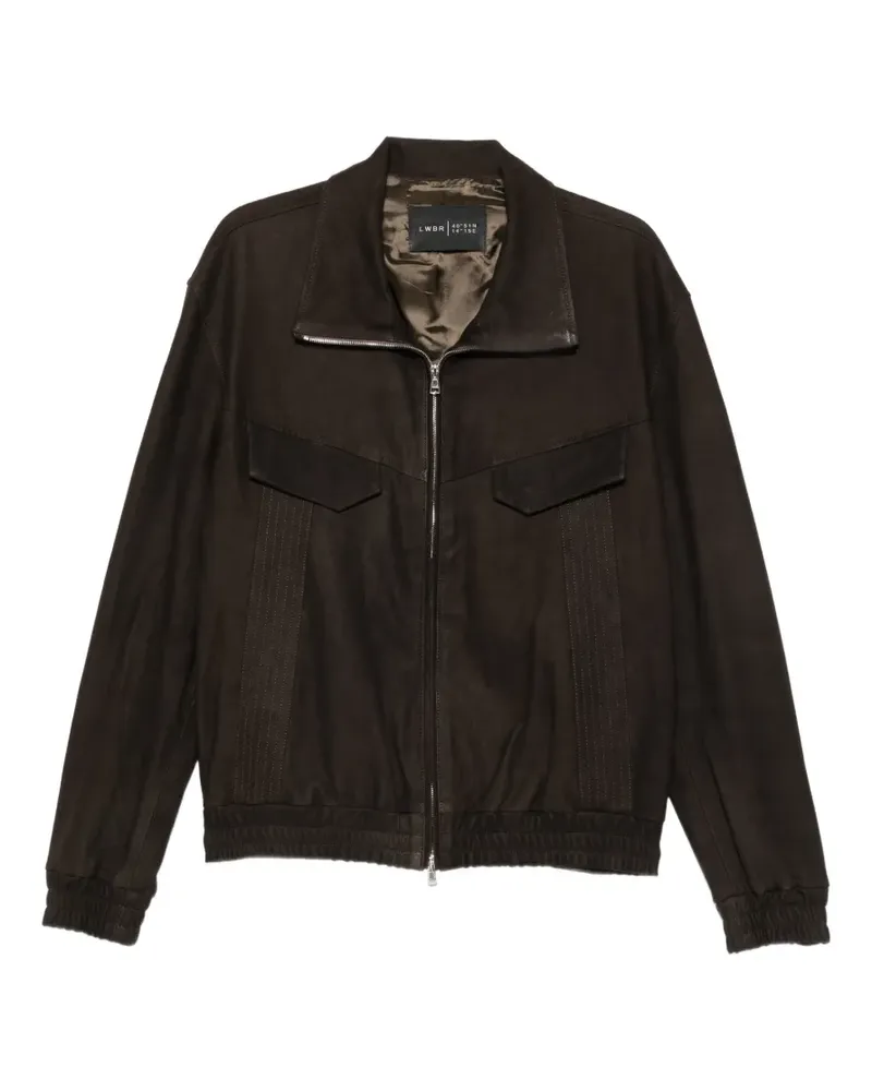 Low Brand Jacke mit Kontrasteinsätzen - Braun Braun