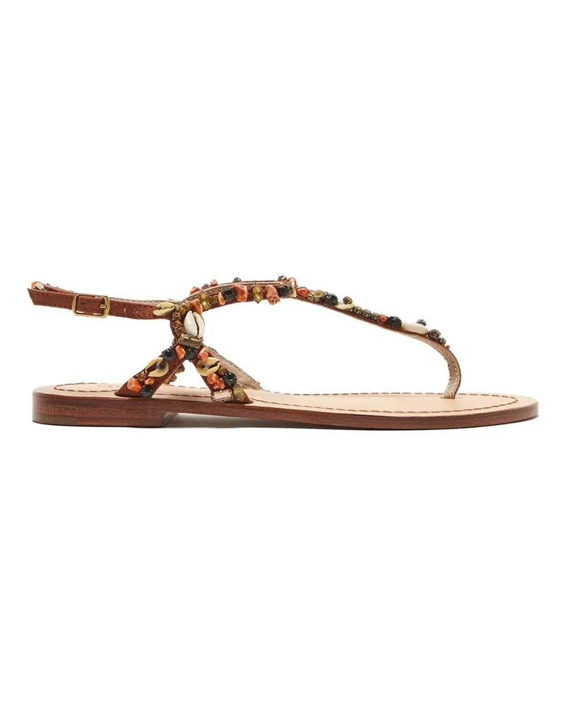 Maliparmi Seashell Summer sandals - Braun Braun