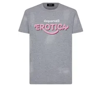 T-Shirt mit "Erotica"-Print