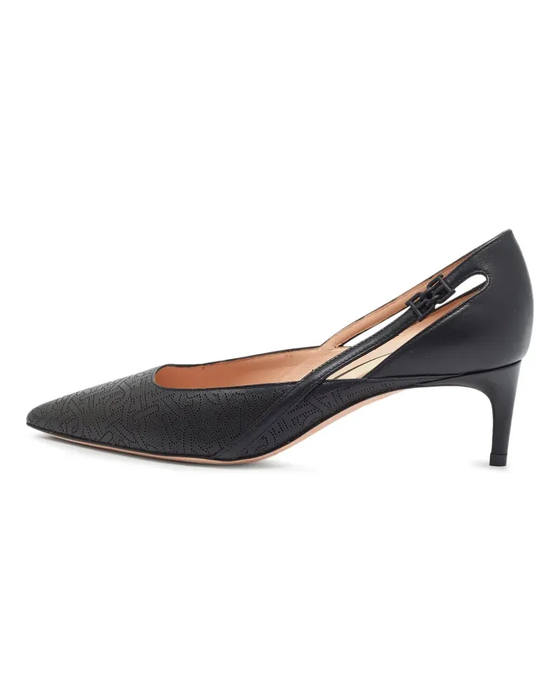 Bally Elsa Pumps mit Laser-Cut - Schwarz Schwarz