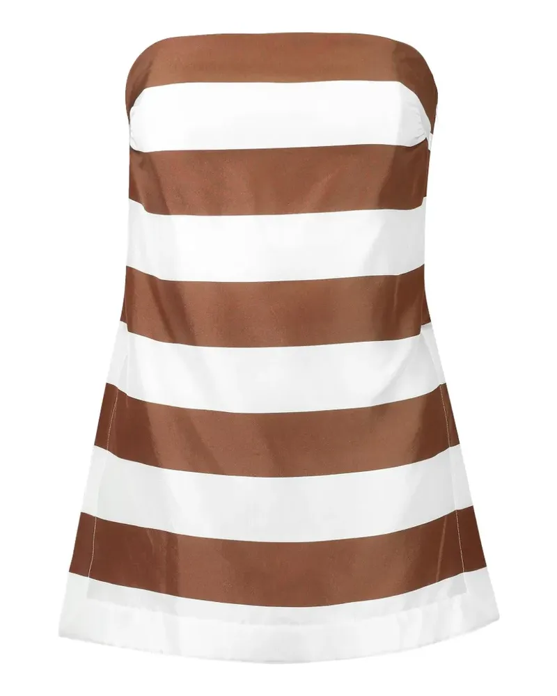 Cult Gaia Rhett strapless top - Weiß Weiß